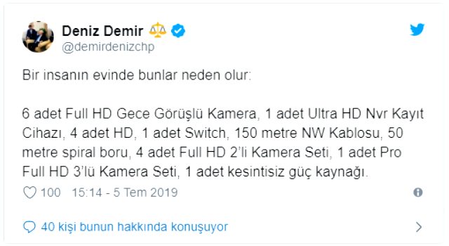 CHP'li isimden Melih Gökçek iddiası: Belediyenin kamera sistemini evine yerleştirmiş