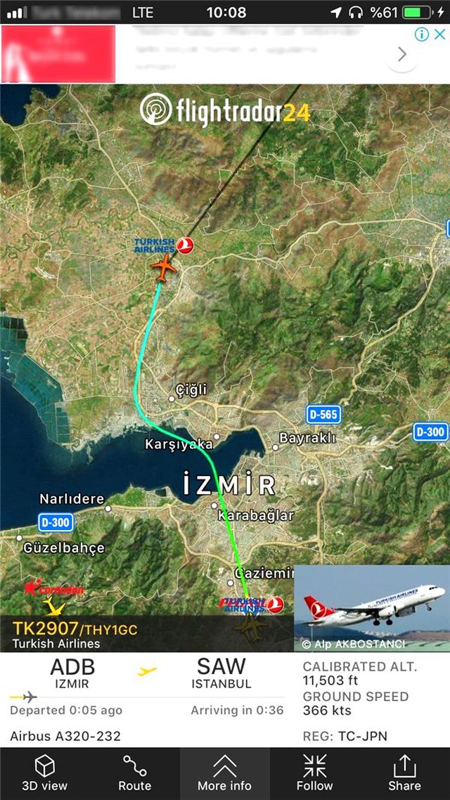 Gökyüzündeki Tüm Uçakları Takip Edebileceğiniz Uygulama: Flightradar24