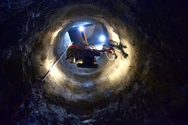 Yusufeli Barajı'nda gövde yüksekliği 112 metreye ulaştı