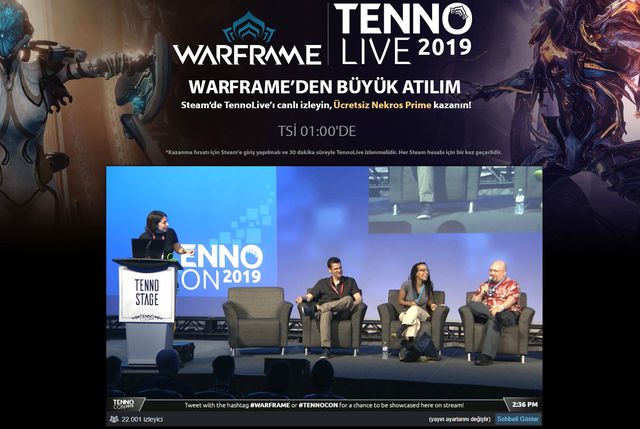 Warframe, Canlı Yayınını İzleyenlere Fiyatı 50 TL Olan DLC Nekros Prime'ı Hediye Edecek