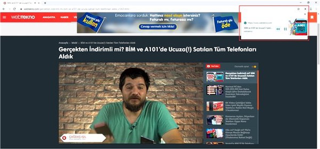 Google, Chrome Canary'ye Multimedya Kontrolü Yapacak Bir Özellik Getiriyor