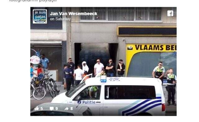 Müslüman kadının 'peçesini zorla açmak isteyen' Belçikalı gözaltına alındı Müslüman kadının 'peçesini zorla açmak isteyen' Belçikalı gözaltına alındı