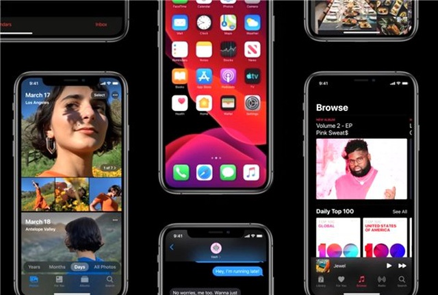 Apple, iOS 13'te Tüm Arayüze Karanlık Mod'u Getirmek İçin Beta Testlerine Başladı