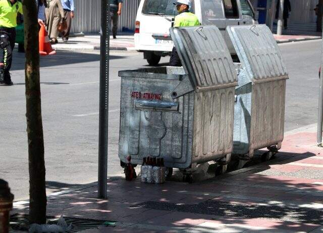 Bomba sanıldı bakın ne çıktı ! Bomba sanıldı, öğrencilerin deney düzeneği çıktı