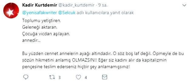 KADEM'den sosyal medyadaki eleştirilere yanıt: Sonuna kadar mücadele edeceğiz