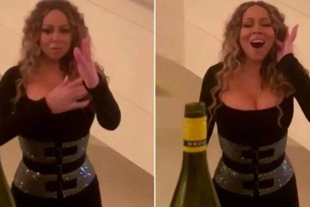 Çılgın akıma dünyaca ünlü şarkıcı Mariah Carey, çığlığı ile katıldı