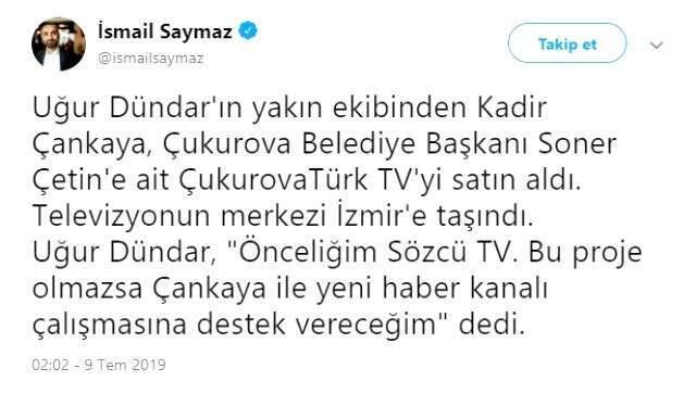 Halk TV ile yollarını ayıran Uğur Dündar, yeni TV kanalının sinyalini verdi!