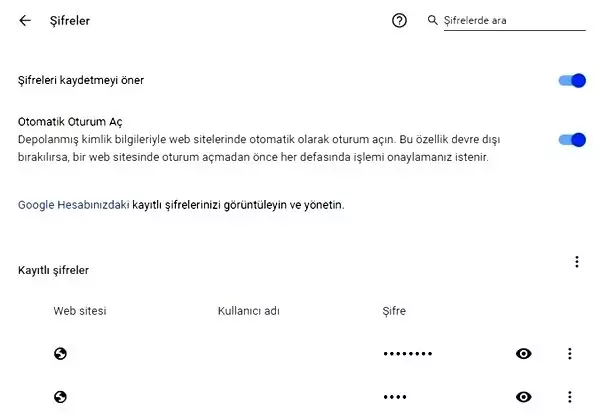 Chrome'daki Kayıtlı Şifrelerinizi Kolayca Yönetebileceğiniz Yöntem