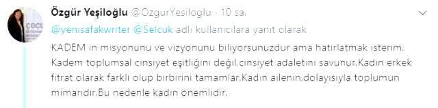 KADEM Başkanı'ndan gündemdeki iddiaya yanıt: Uluslararası bir vakıftan fon almadık KADEM Başkanı'ndan gündemdeki iddiaya yanıt: Uluslararası bir vakıftan fon almadık