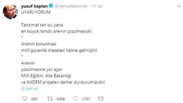KADEM Başkanı'ndan gündemdeki iddiaya yanıt: Uluslararası bir vakıftan fon almadık KADEM Başkanı'ndan gündemdeki iddiaya yanıt: Uluslararası bir vakıftan fon almadık
