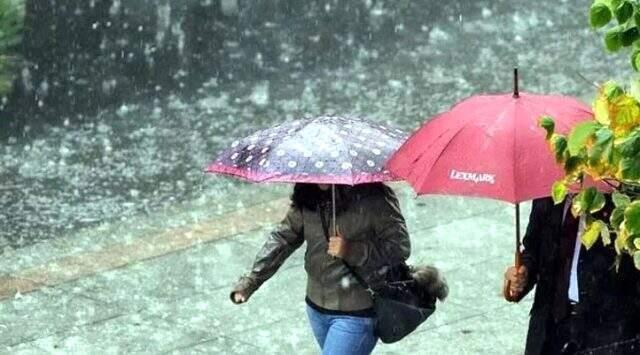 Meteoroloji'den 3 ile sağanak ve dolu uyarısı