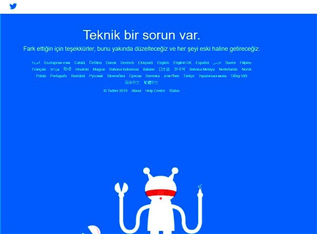 Twitter'a Dünya Genelinde Erişim Sorunu Yaşanıyor