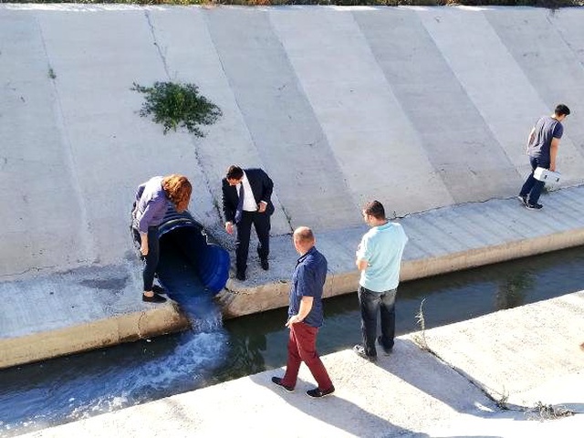 Tekirdağ'daki Kavak Deresi'ne kimyasal karıştı