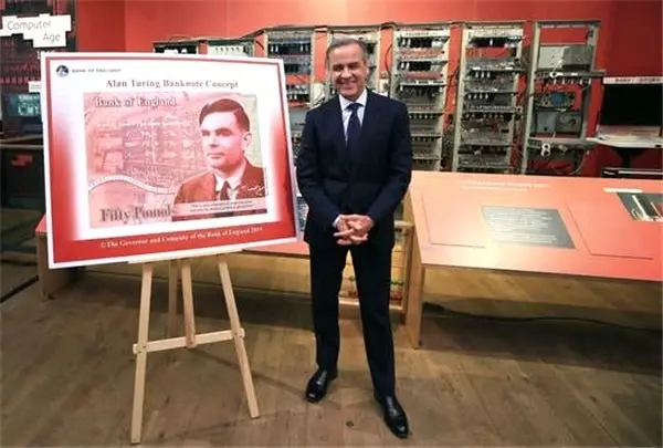 Alan Turing'in Fotoğrafı, Yeni 50 Sterlinlik Banknotların Üstünde Bulunacak