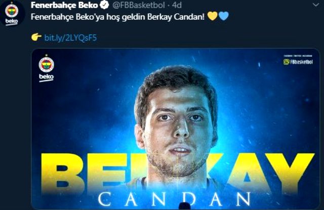 Fenerbahçe Beko, Berkay Candan ile anlaştı