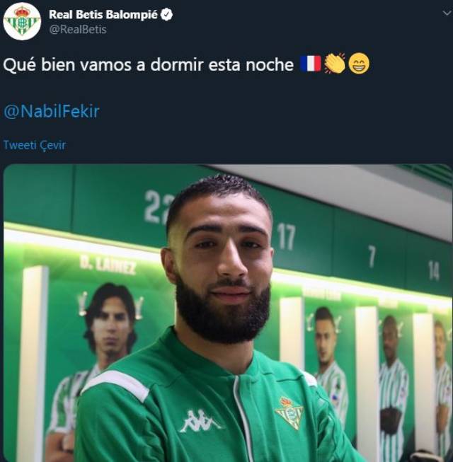 Nabil Fekir, Real Betis'e transfer oldu