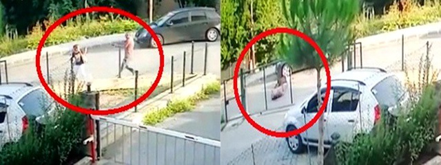 Cinnet getiren adam, eski eşine kurşun yağdırıp intihar etti! İşte o anlar