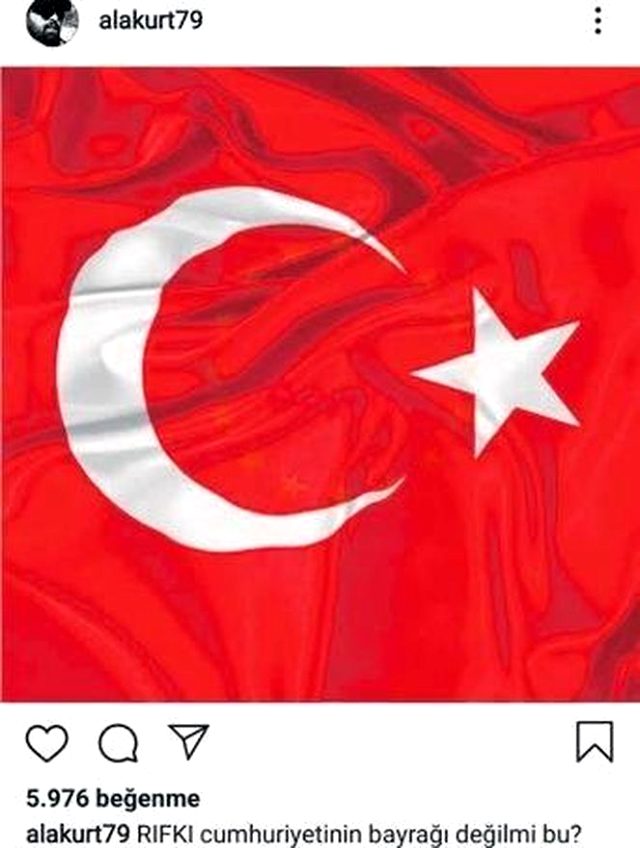 Türk bayrağına hakaret eden Mehmet Akif Alakurt hakkında soruşturma başlatıldı
