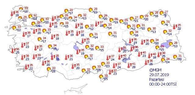 Meteoroloji duyurdu: Sıcaklıklar 4 derece artacak