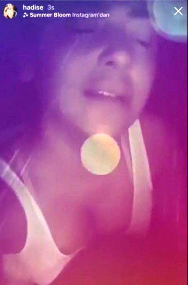 Şarkıcı Ebru Polat, Reynmen'in şarkısıyla dans etti