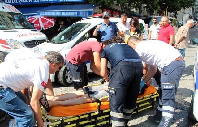 Vücudu bıçak izleriyle dolu! Kadının çığlıklarını duyan mahalleli hemen polisi aradı