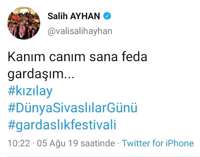 Sivaslılar, 5 Ağustos Dünya Sivaslılar Günü'nde sosyal medyayı salladı
