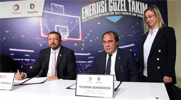 TBF ile TOTAL Oil Türkiye arasında ana sponsorluk anlaşması imzalandı