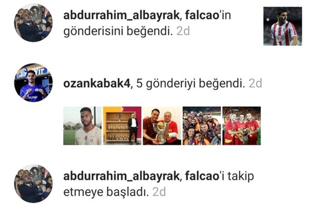 Falcao, Galatasaray paylaşımı yaptı! Taraftarlar çıldırdı...