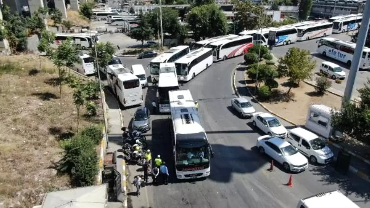 15 Temmuz Demokrasi Otogarı nda otobüslere denetim Son Dakika