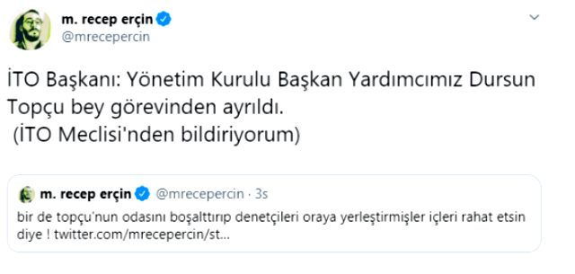 Parti kuracağı konuşulan Ahmet Davutoğlu'nun dünürü görevinden istifa etti