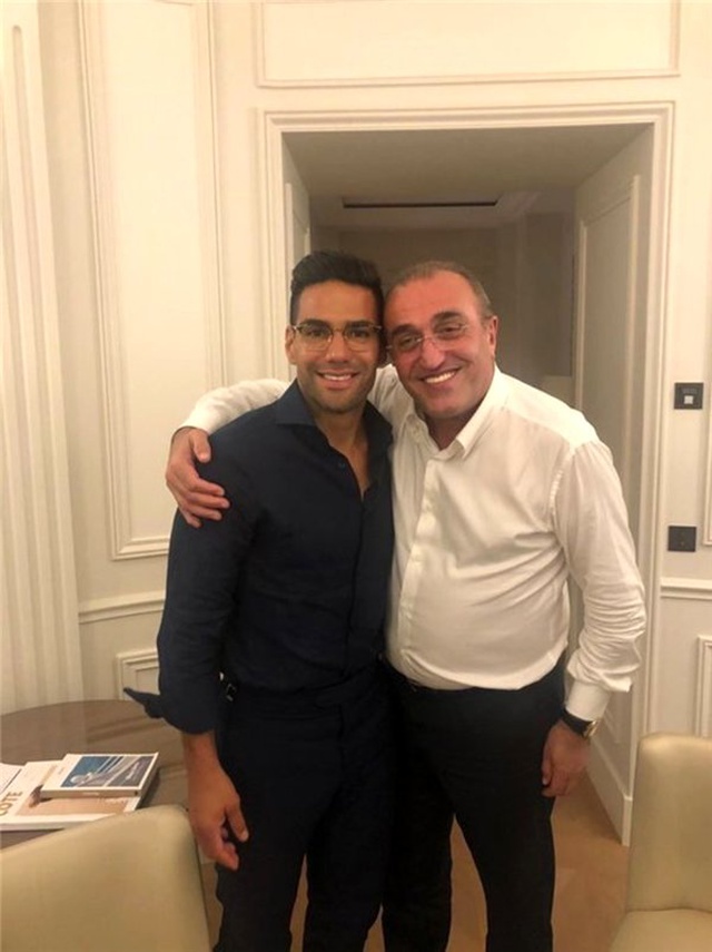 Ve beklenen fotoğraf! Abdurrahim Albayrak ve Falcao...