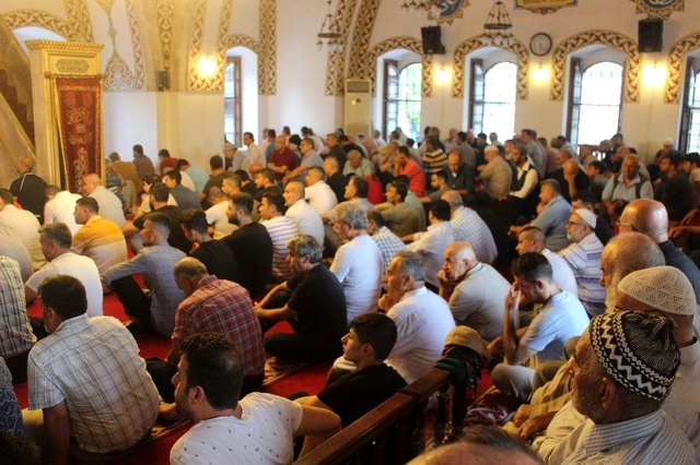 Anadolu'nun ilk camisi, bayram namazı nedeniyle doldu taştı