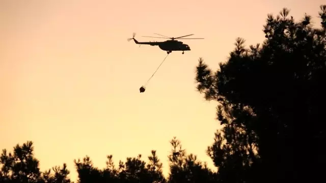 Çanakkale'deki korkutan yangın kontrol altına alındı