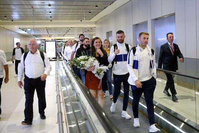 Chelsea, Süper Kupa finali için İstanbul'a geldi
