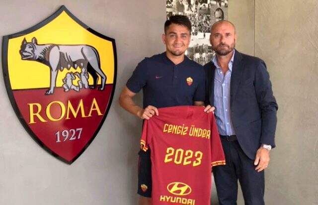 Roma, Cengiz Ünder'in sözleşmesini uzattı Roma, Cengiz Ünder'in sözleşmesini uzattı