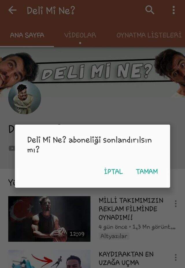 Sahaya giren Youtuber Ali Abdüsselam Yılmaz, bir gecede 57 bin abone kaybetti