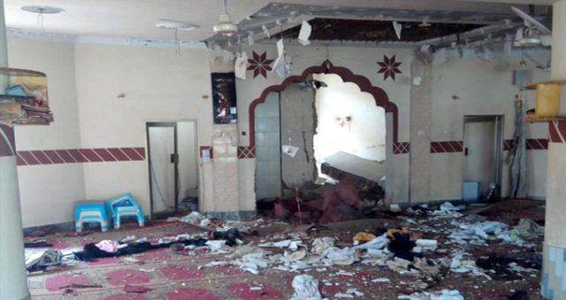 Cuma namazında, camiye bombalı saldırı düzenlendi: 5 ölü, 15 yaralı