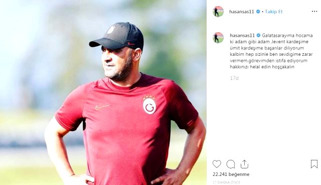 Hasan Şaş, Galatasaray'daki görevine geri döndü!