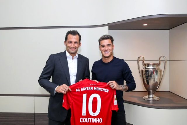 Bayern Münih, Coutinho transferini açıkladı