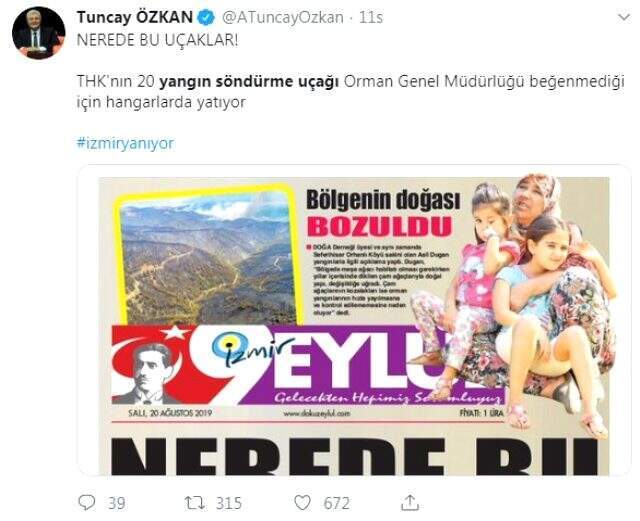 İzmir'in ormanlarında yürekleri sızlatan acı bilanço İzmir'in ormanlarında yürekleri sızlatan acı bilanço