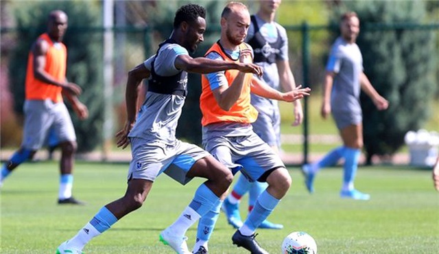 Trabzonspor'da AEK maçı hazırlıkları devam ediyor