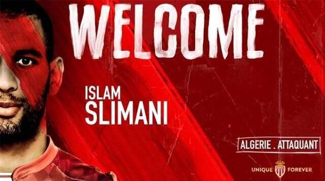 Monaco, Slimani'yi resmen açıkladı