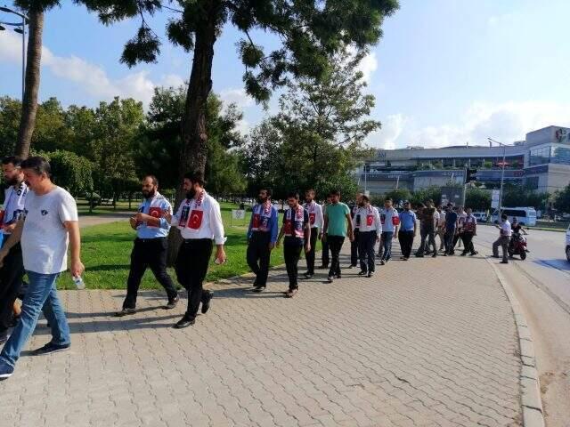 Adana adliyesi önünde gergin Alparslan Kuytul bekleyişi