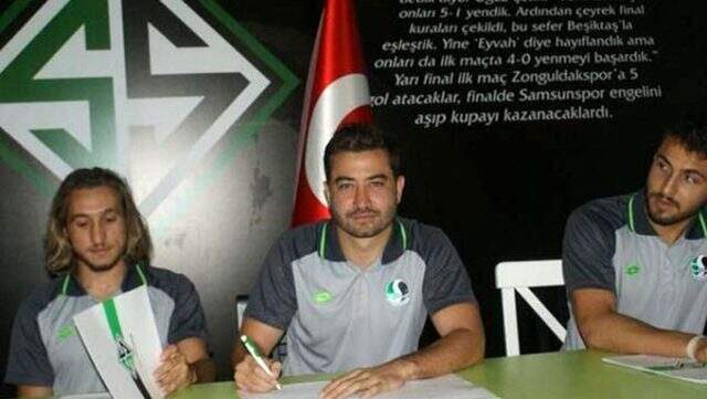 Aydın Yılmaz, Sakaryaspor'a transfer oldu Aydın Yılmaz, Sakaryaspor'a transfer oldu