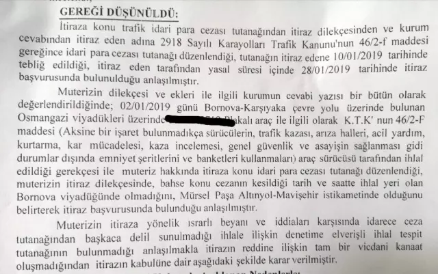 Mahkemeden milyonlarca sürücüyü ilgilendiren emsal karar! Ceza iptal edildi