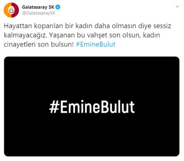 Spor camiası Emine Bulut için kenetlendi