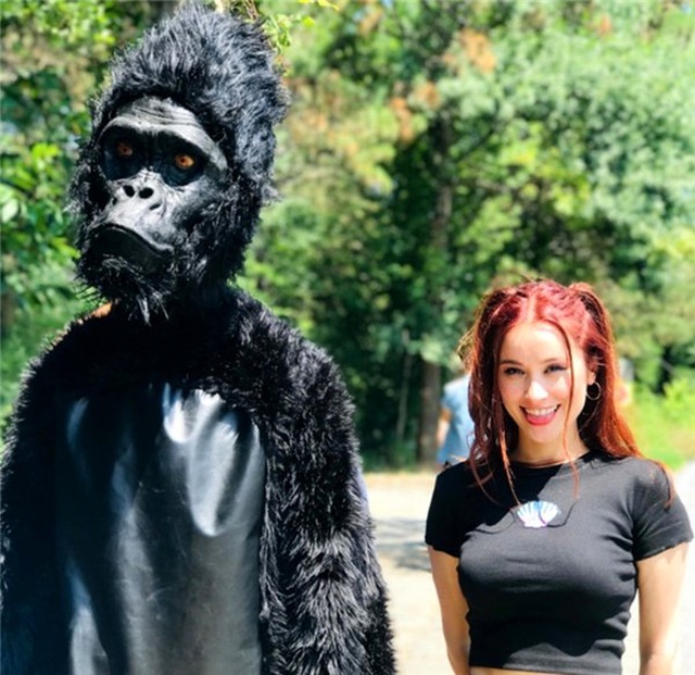 King Kong'la klip çekti
