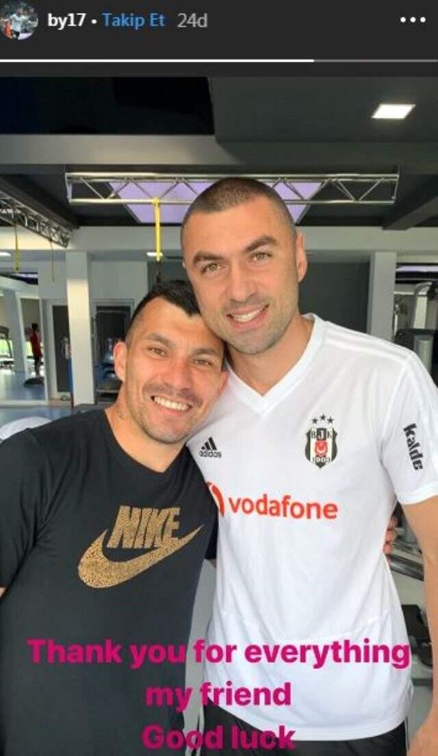 Burak Yılmaz, Medel'in ayrılığını açıkladı