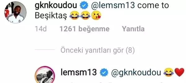 N'Koudou'dan Lemina'ya çağrı