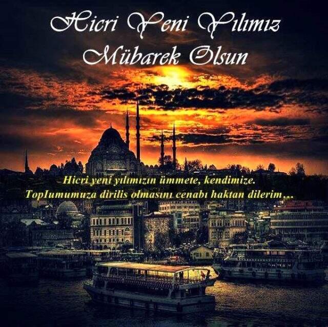 Hicri yılbaşı mesajları - Mübarek Hicri yılbaşı için resimli mesajlar